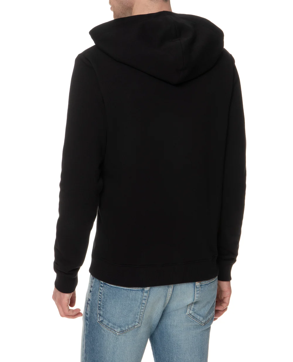 Худи Saint Laurent 464581-YB2PG-, черный цвет • Купить в интернет-магазине Kameron