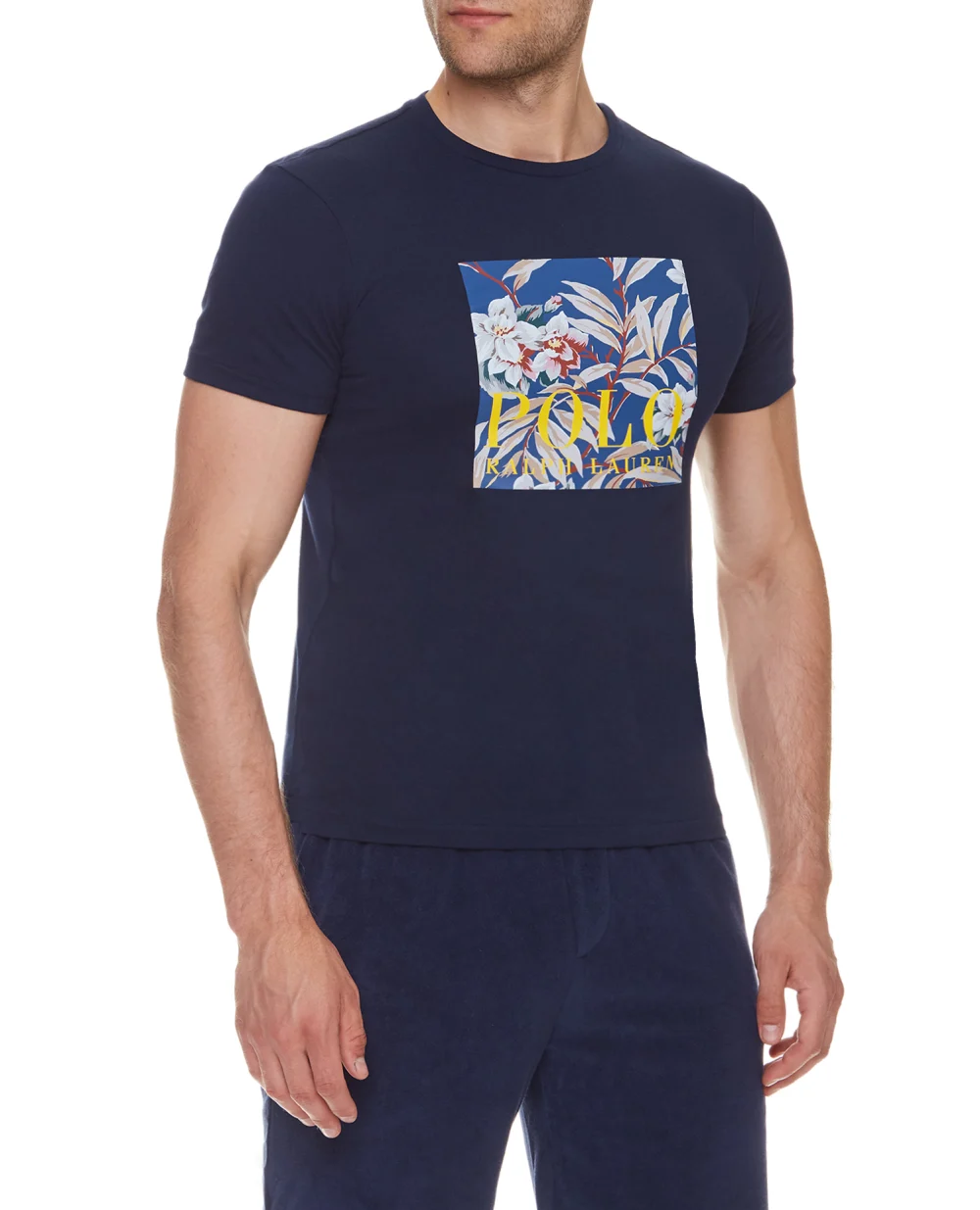 Футболка Polo Ralph Lauren 710839042002, синий цвет • Купить в интернет-магазине Kameron