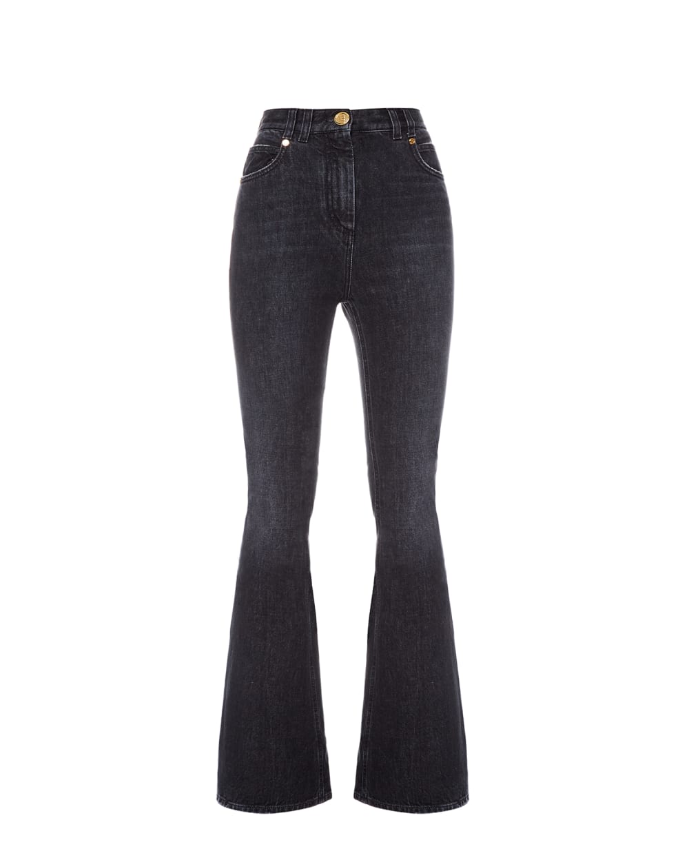 Джинсы Balmain WF1MJ025D134, черный цвет • Купить в интернет-магазине Kameron