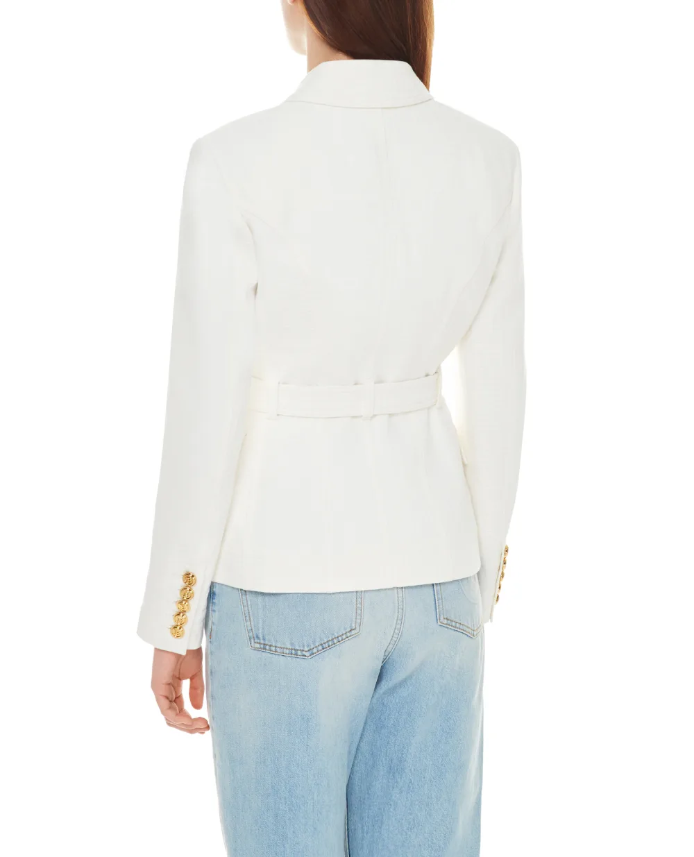 Жакет Balmain XF1SG050DB54, белый цвет • Купить в интернет-магазине Kameron