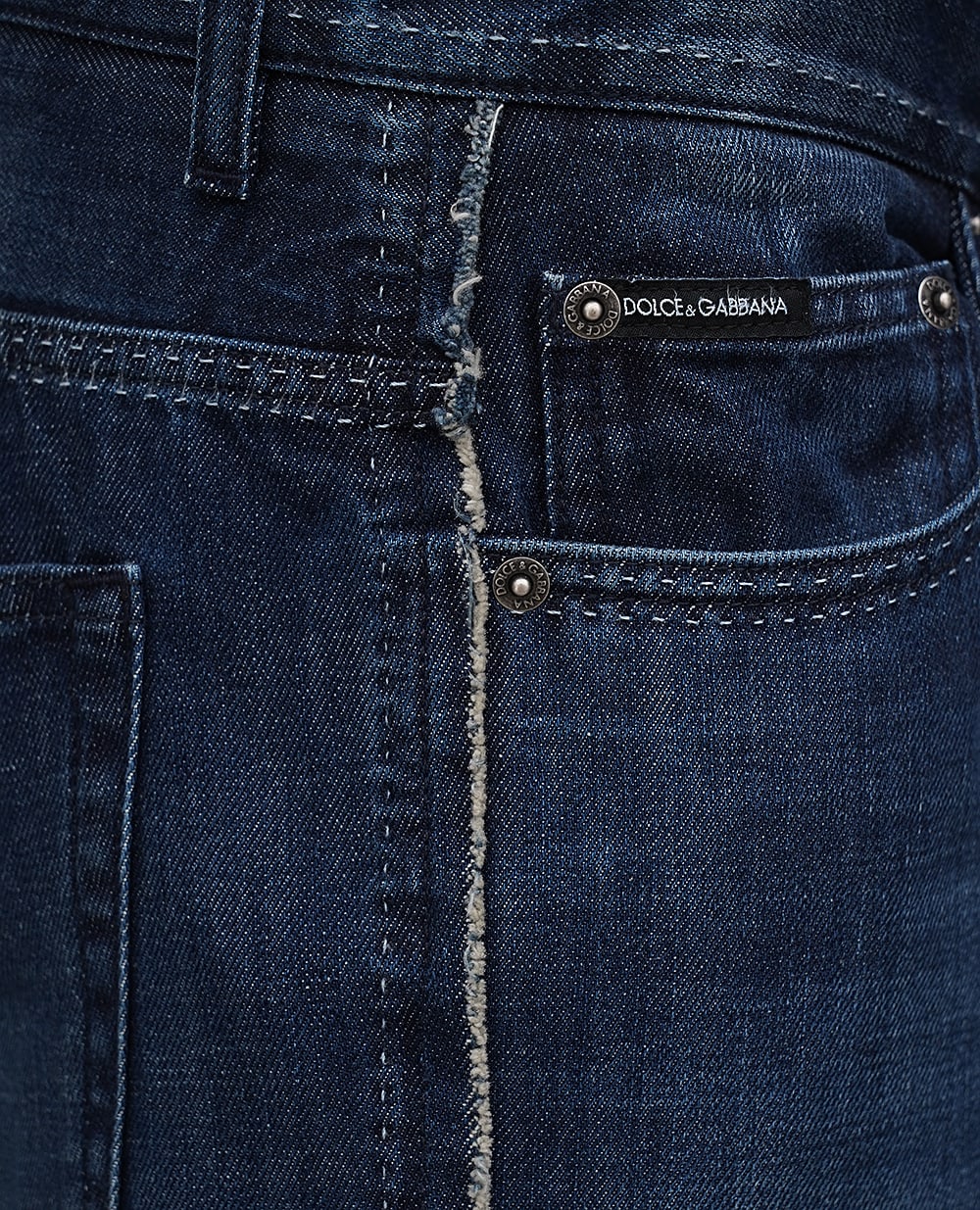 Джинси Dolce&Gabbana GYJDAD-G8KG1, темно-синій колір • Купити в інтернет-магазині Kameron