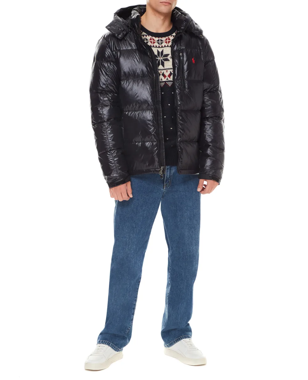 Пуховик Polo Ralph Lauren 710849776002, черный цвет • Купить в интернет-магазине Kameron