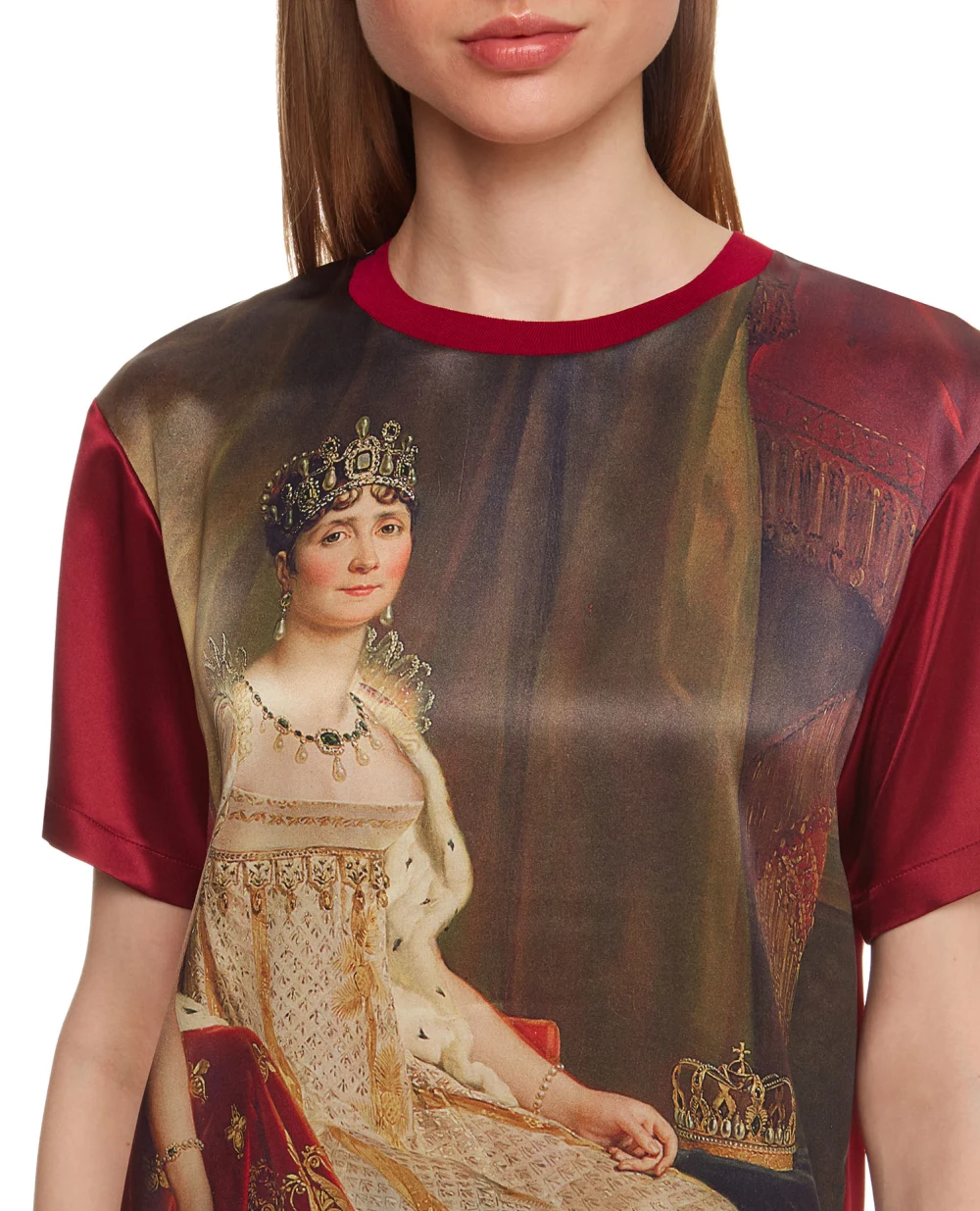 Блуза Dolce&Gabbana F74R1T-G7WVC, разноцветный цвет • Купить в интернет-магазине Kameron