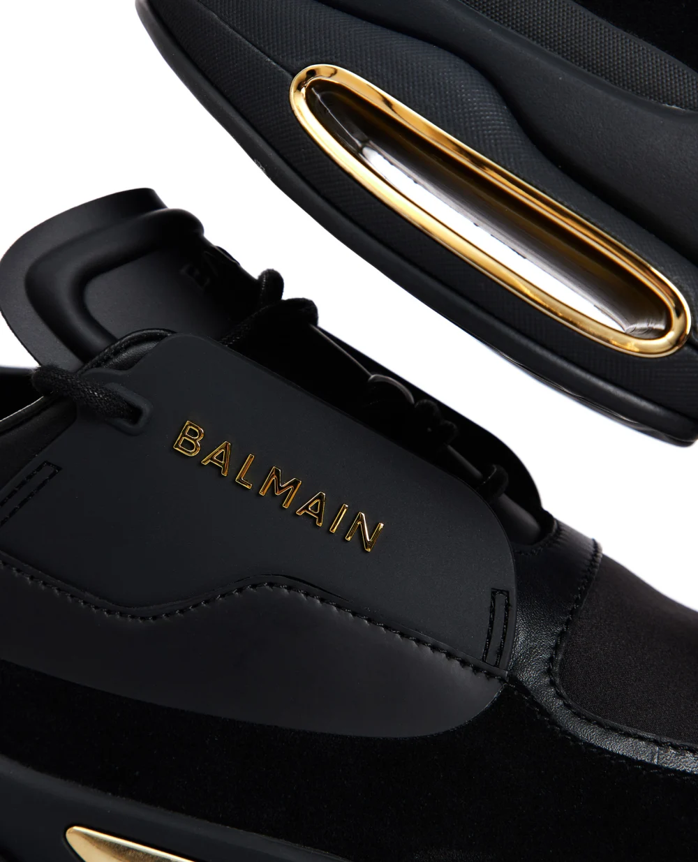 Кроссовки B-Bold Low Balmain BM1VI277LSSE, черный цвет • Купить в интернет-магазине Kameron