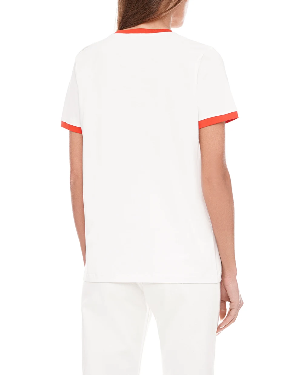 Футболка Balmain CF1EF006BB02, белый цвет • Купить в интернет-магазине Kameron