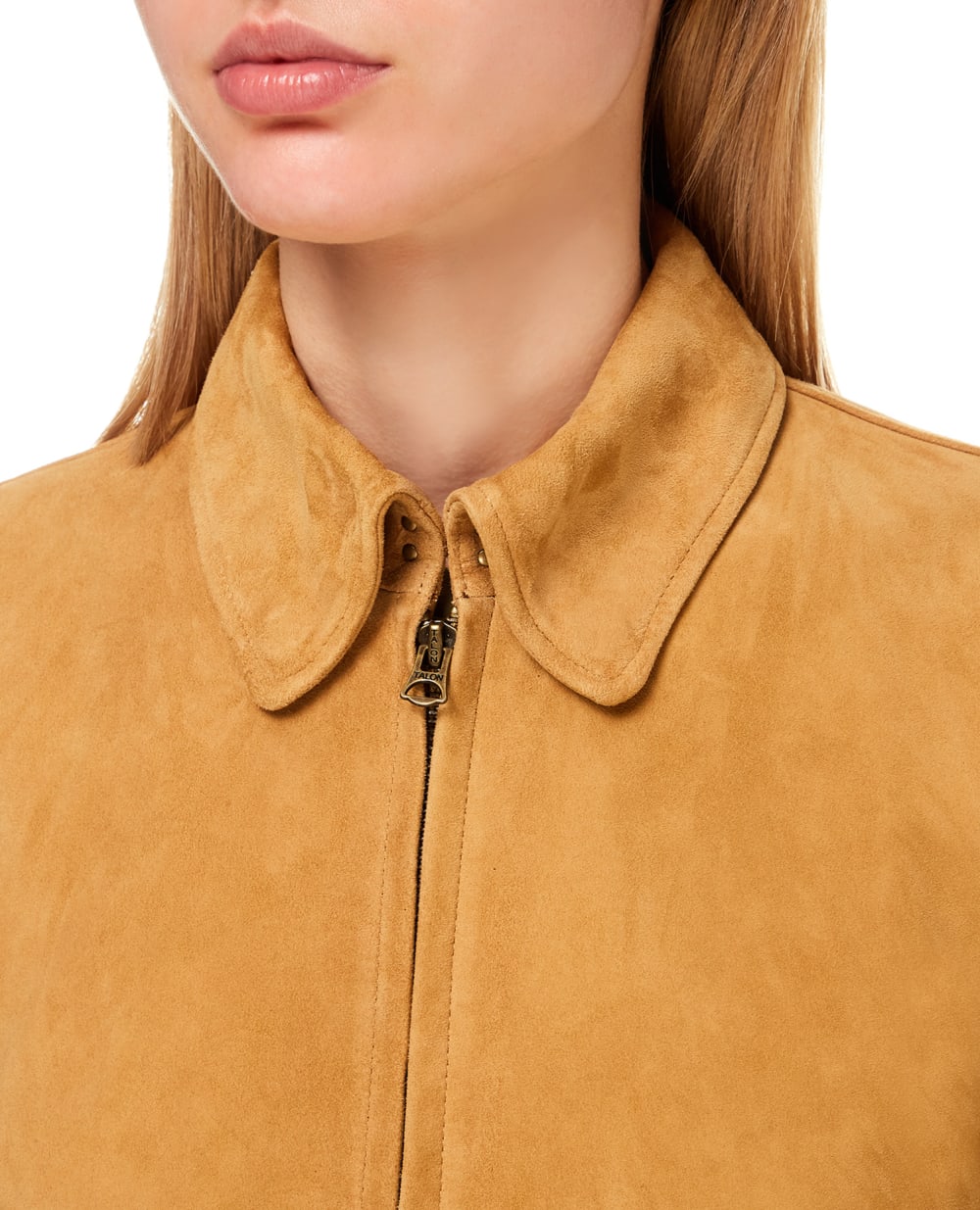 Замшевая куртка Polo Ralph Lauren 211839161001, рыжий цвет • Купить в интернет-магазине Kameron