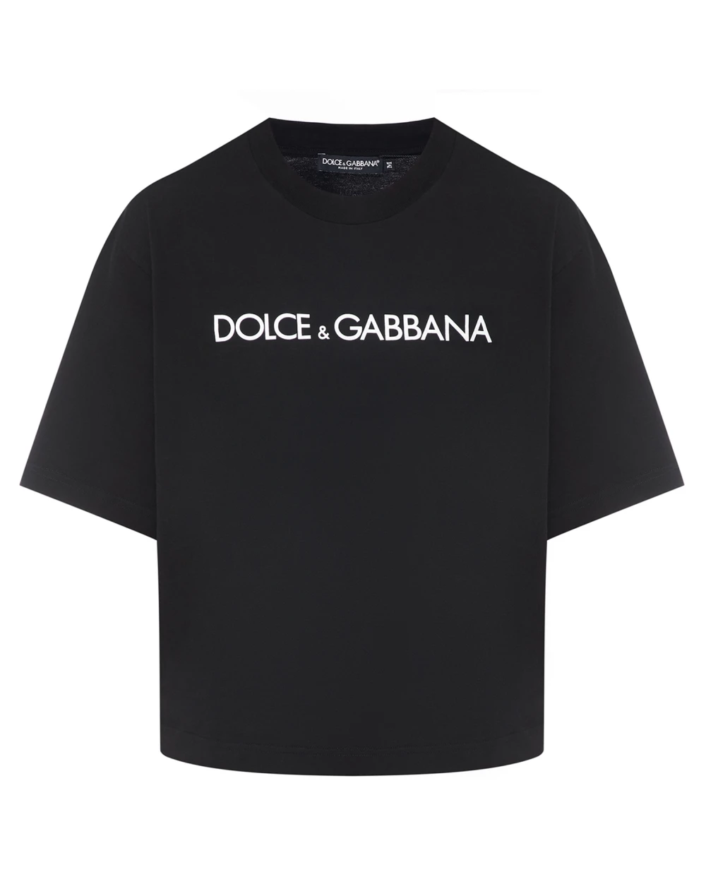 Футболка Dolce&Gabbana F8O48T-G7H4P, черный цвет • Купить в интернет-магазине Kameron
