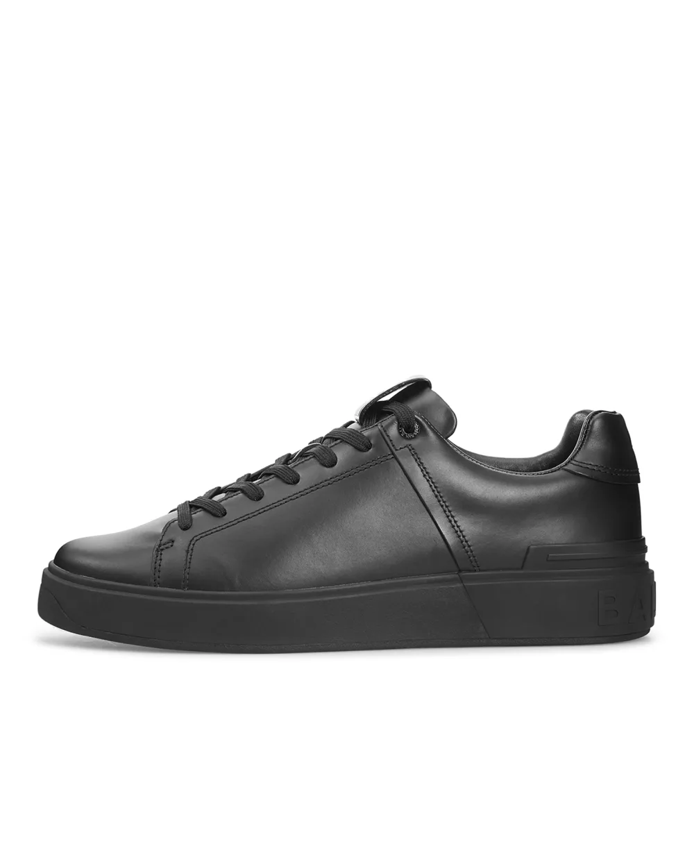 Кожаные сникеры Balmain WM1VI244LSMM, черный цвет • Купить в интернет-магазине Kameron