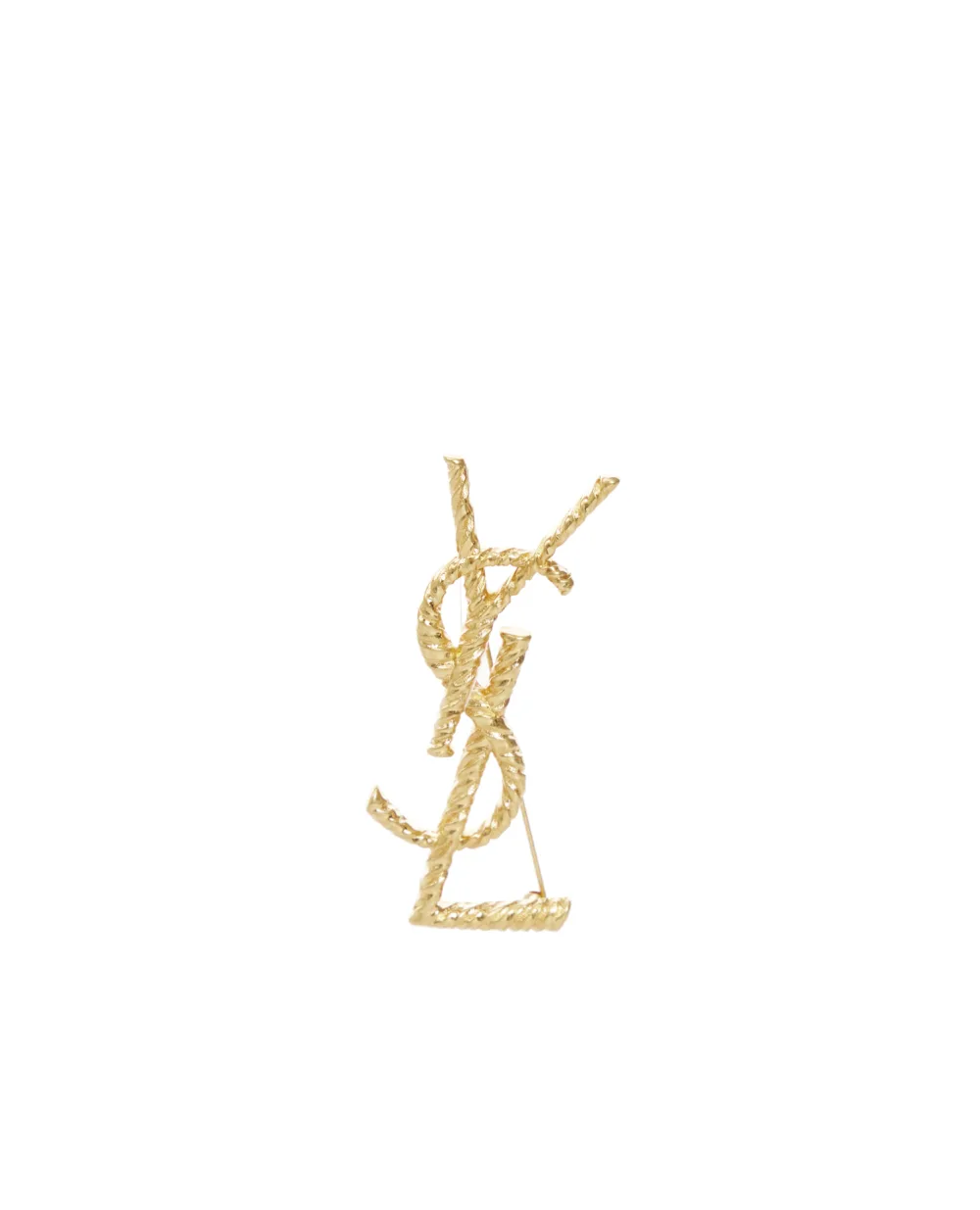 Брошь Saint Laurent 652410-Y1500, золотой цвет • Купить в интернет-магазине Kameron