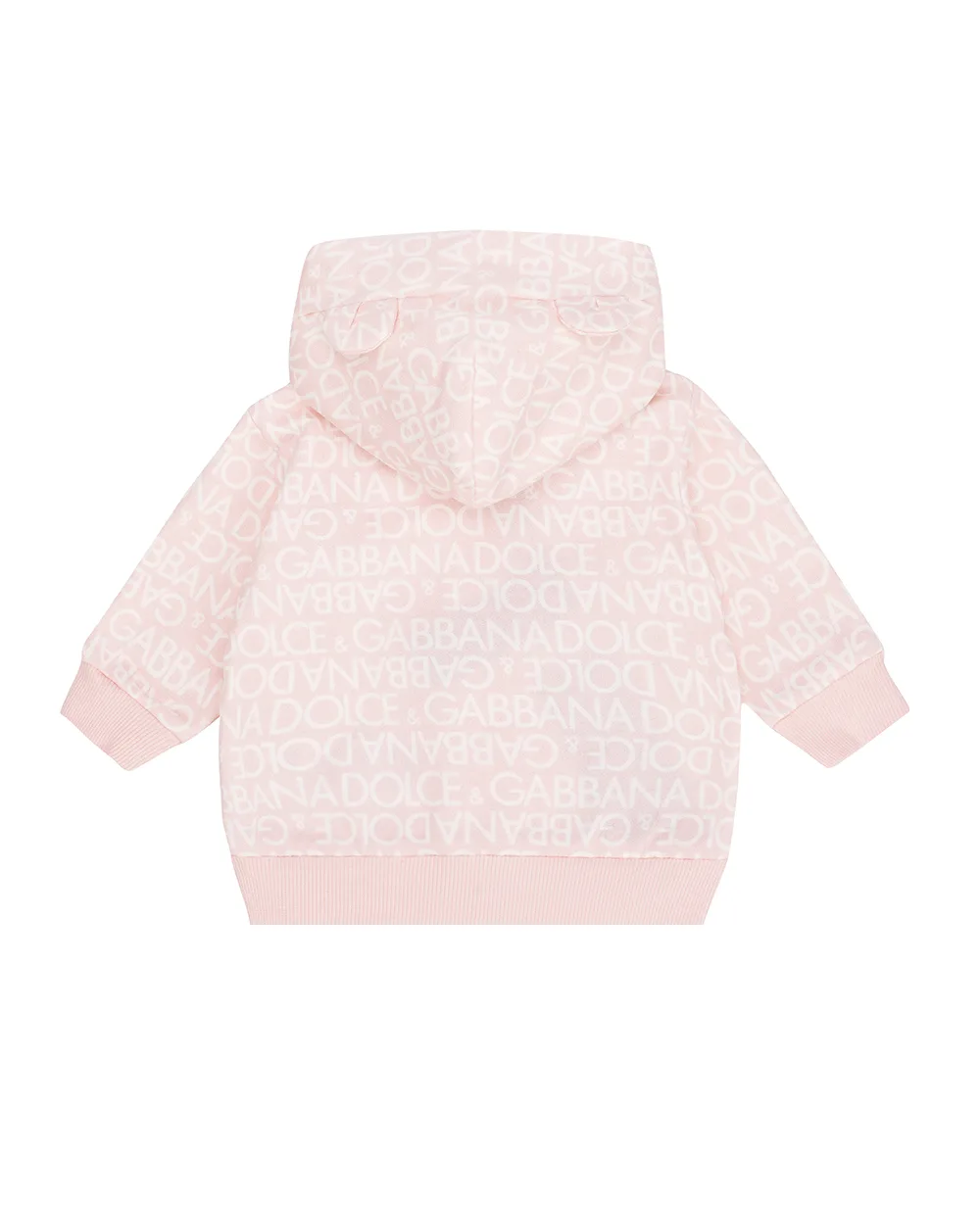 Детская толстовка (костюм) Dolce&Gabbana Kids L1JWHM-G7KR1, розовый цвет • Купить в интернет-магазине Kameron