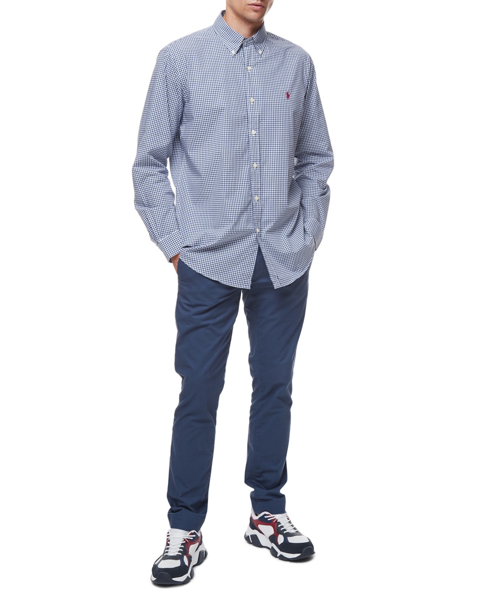 Рубашка Polo Ralph Lauren 710842631004, разноцветный цвет • Купить в интернет-магазине Kameron