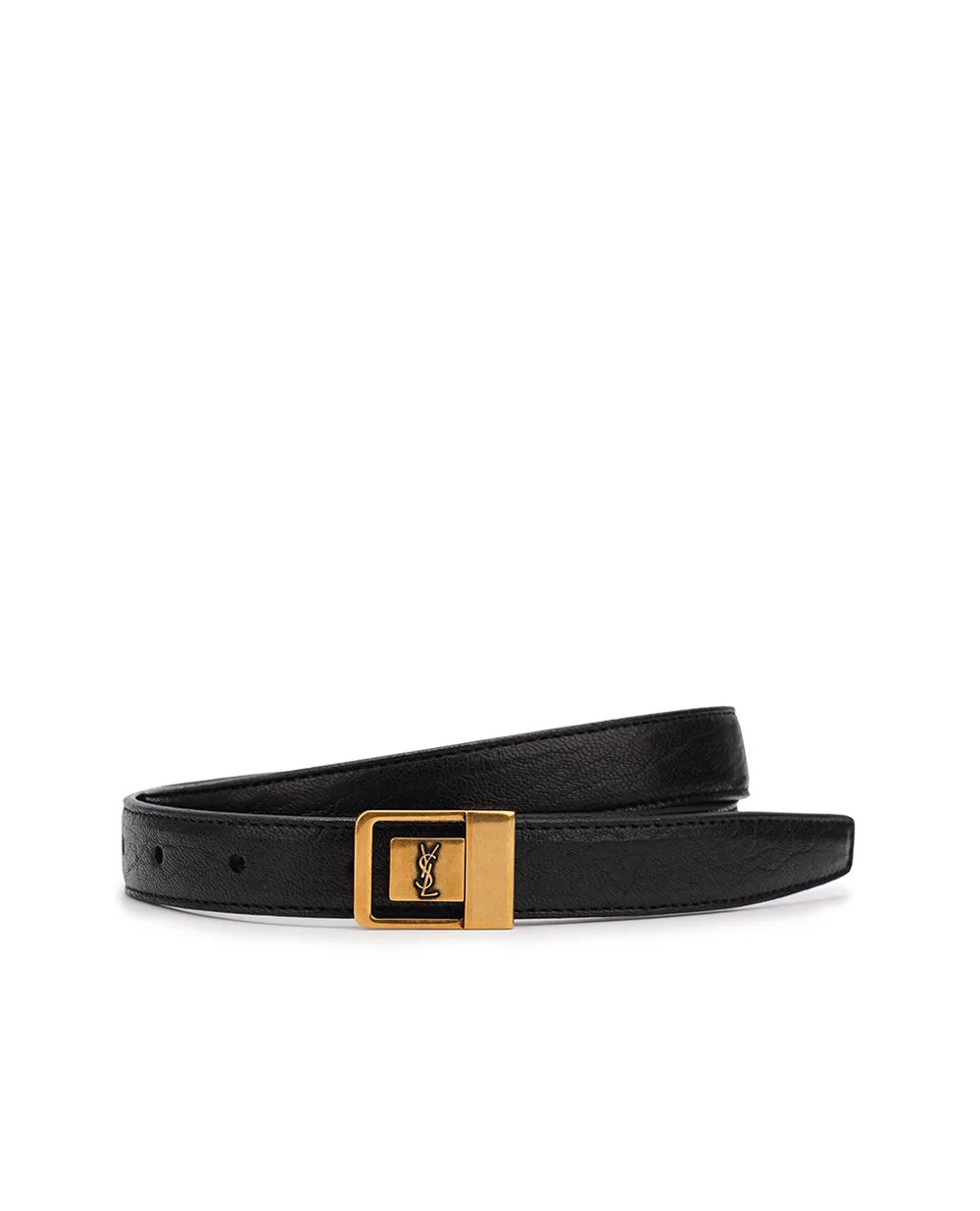 Ремень Saint Laurent 777966-AACYT, черный цвет • Купить в интернет-магазине Kameron