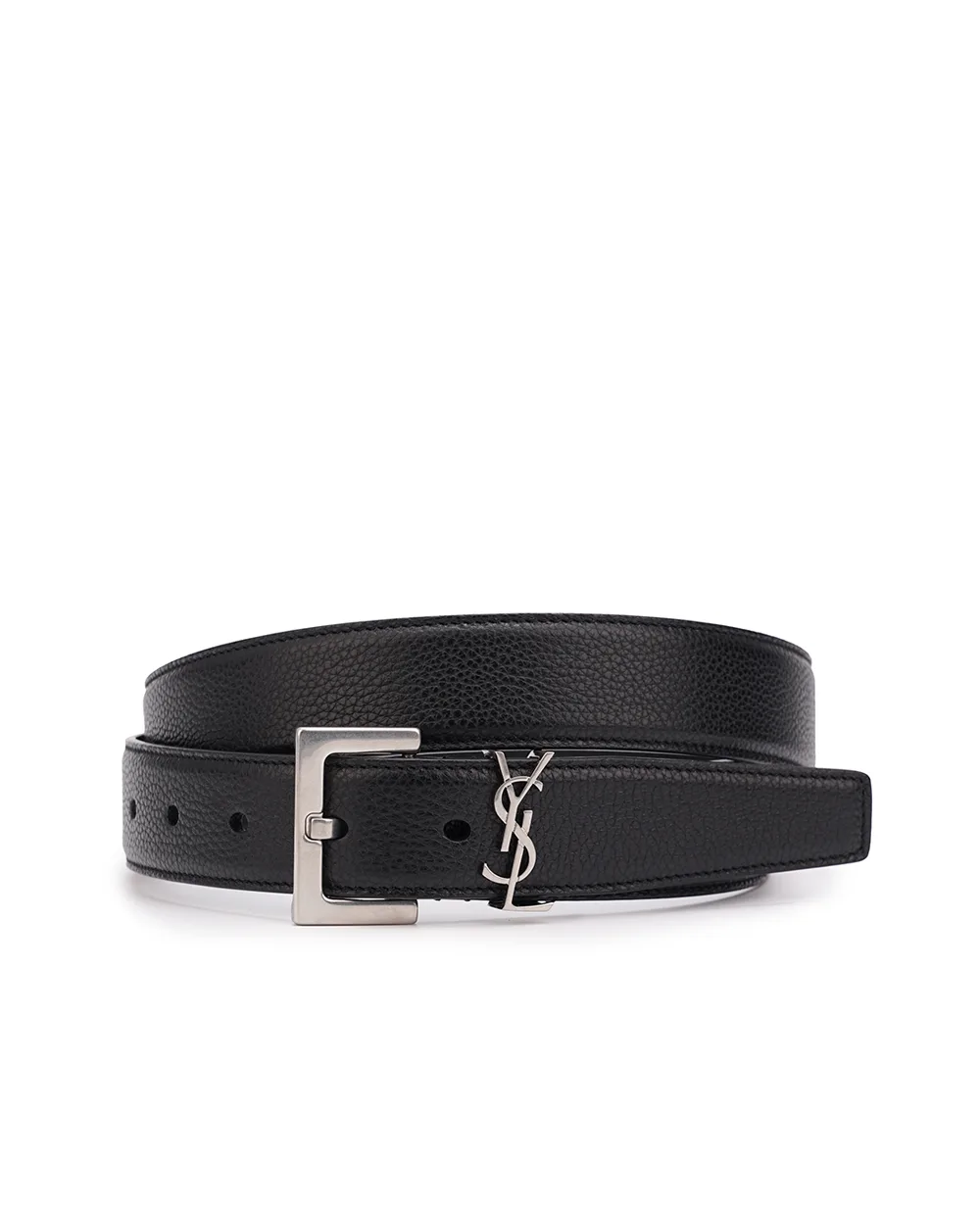 Ремень Saint Laurent 634440-DTI0E, черный цвет • Купить в интернет-магазине Kameron