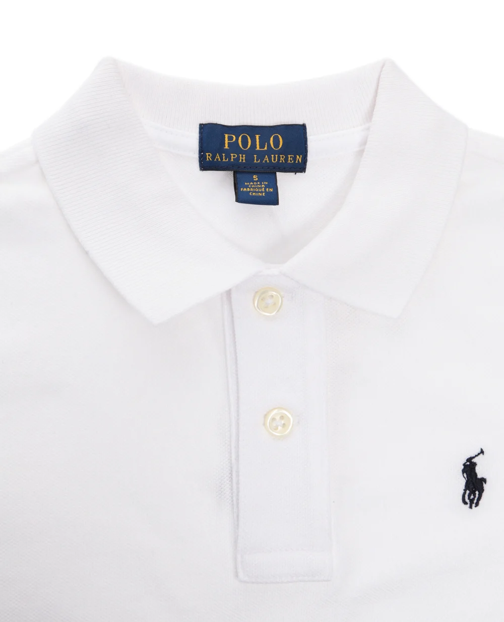 Детское поло Polo Ralph Lauren Kids 321603252004, белый цвет • Купить в интернет-магазине Kameron