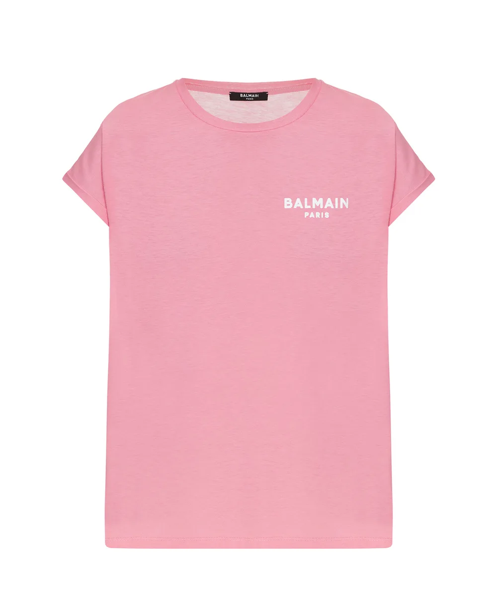 Футболка Balmain UF11351I382-S, розовый цвет • Купить в интернет-магазине Kameron