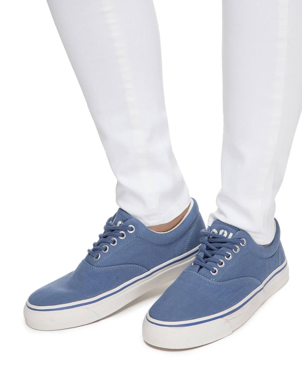 Кеды Polo Ralph Lauren 818730338011, голубой цвет • Купить в интернет-магазине Kameron
