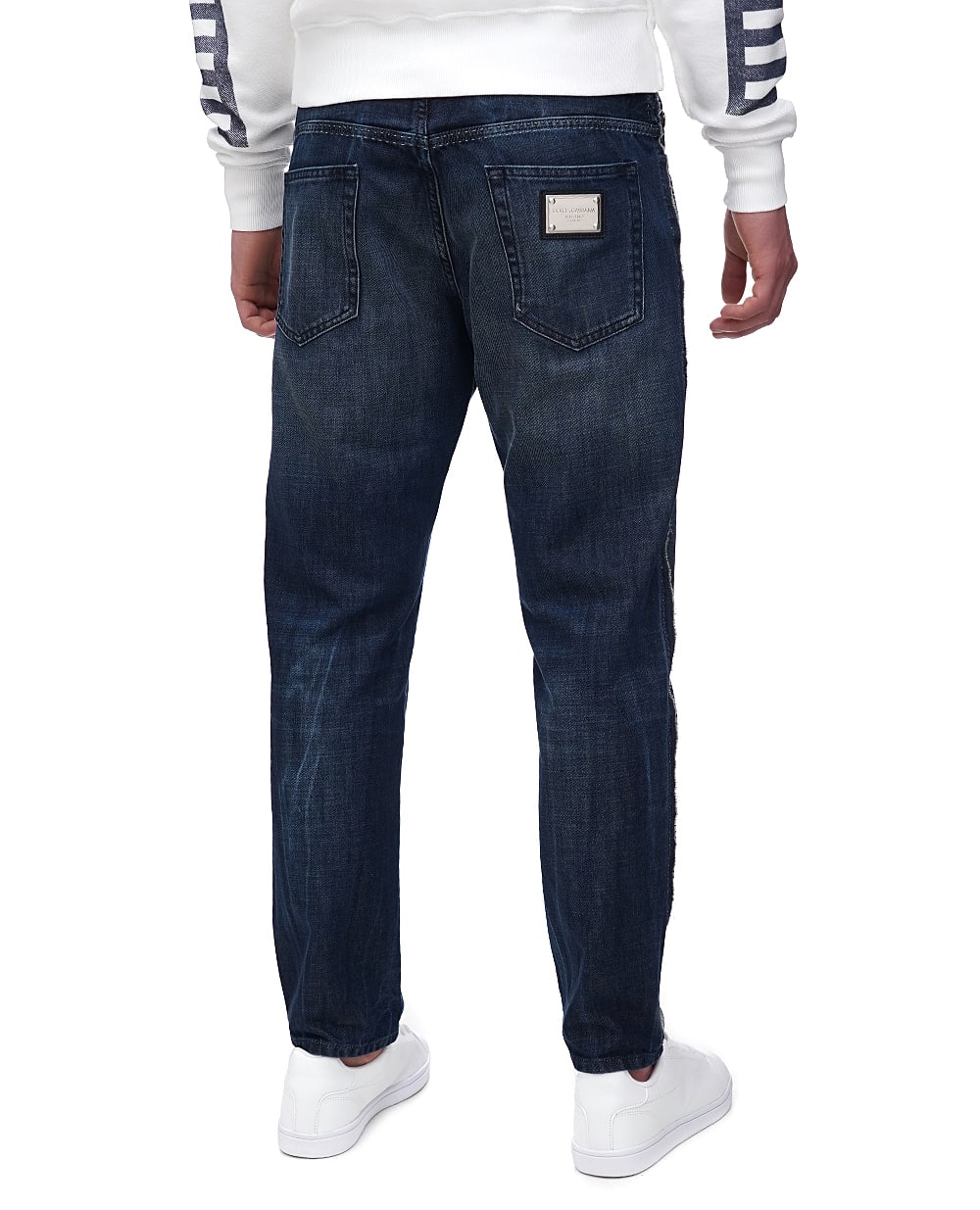 Джинси Dolce&Gabbana GYJDAD-G8KG1, темно-синій колір • Купити в інтернет-магазині Kameron