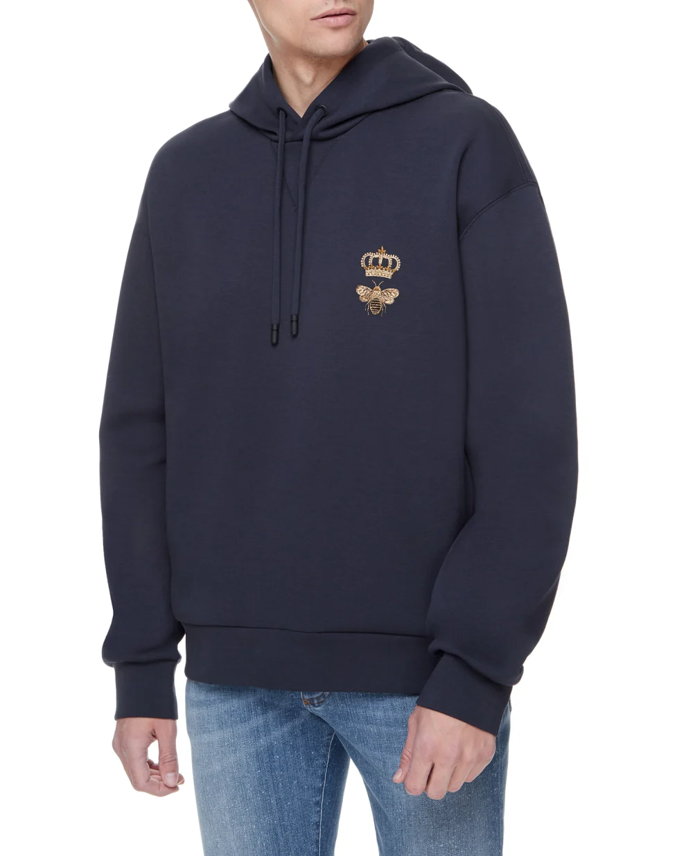 Худи Dolce&Gabbana G9VC8Z-HU7H9, синий цвет • Купить в интернет-магазине Kameron