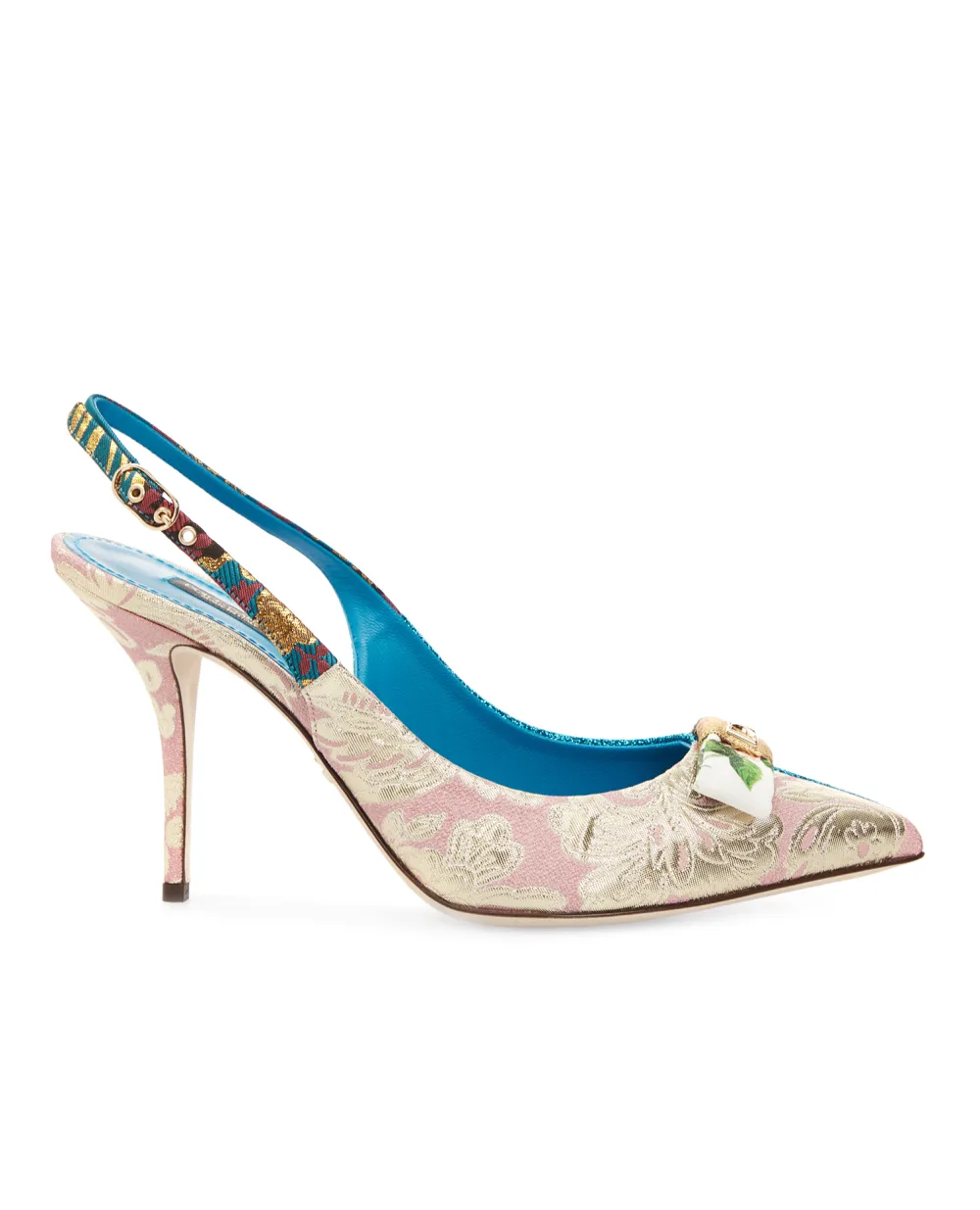Слингбэки Cardinale Dolce&Gabbana CG0487-AO652, бирюзовый цвет • Купить в интернет-магазине Kameron