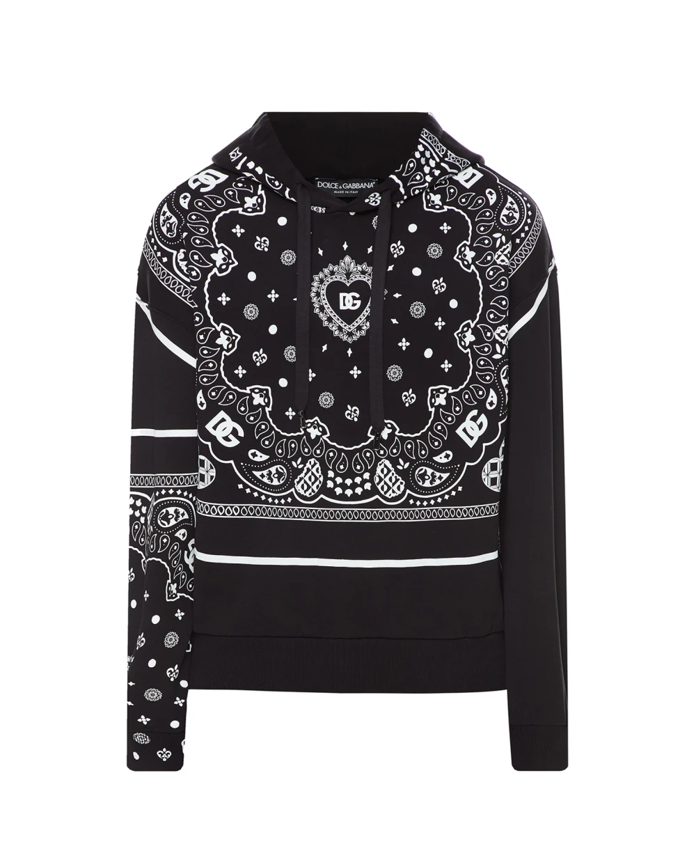 Худи Dolce&Gabbana G9XN7T-G7C9Z, черный цвет • Купить в интернет-магазине Kameron