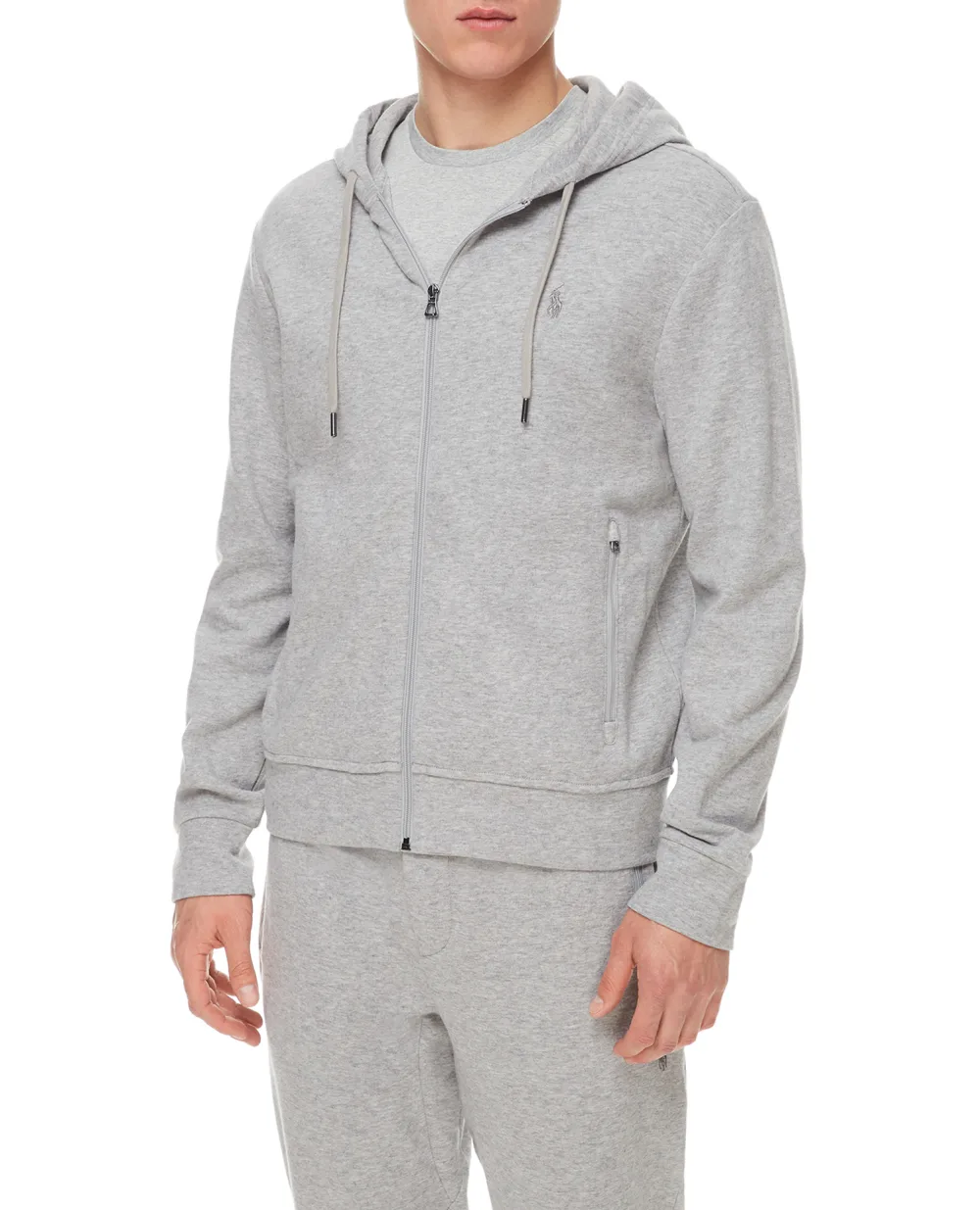 Худи Polo Ralph Lauren 710835834002, серый цвет • Купить в интернет-магазине Kameron