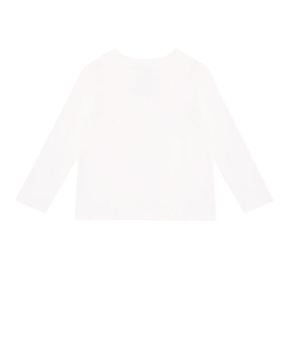 Детский лонгслив хлопковый Polo Bear Polo Ralph Lauren Kids 312916764001, белый цвет • Купить в интернет-магазине Kameron