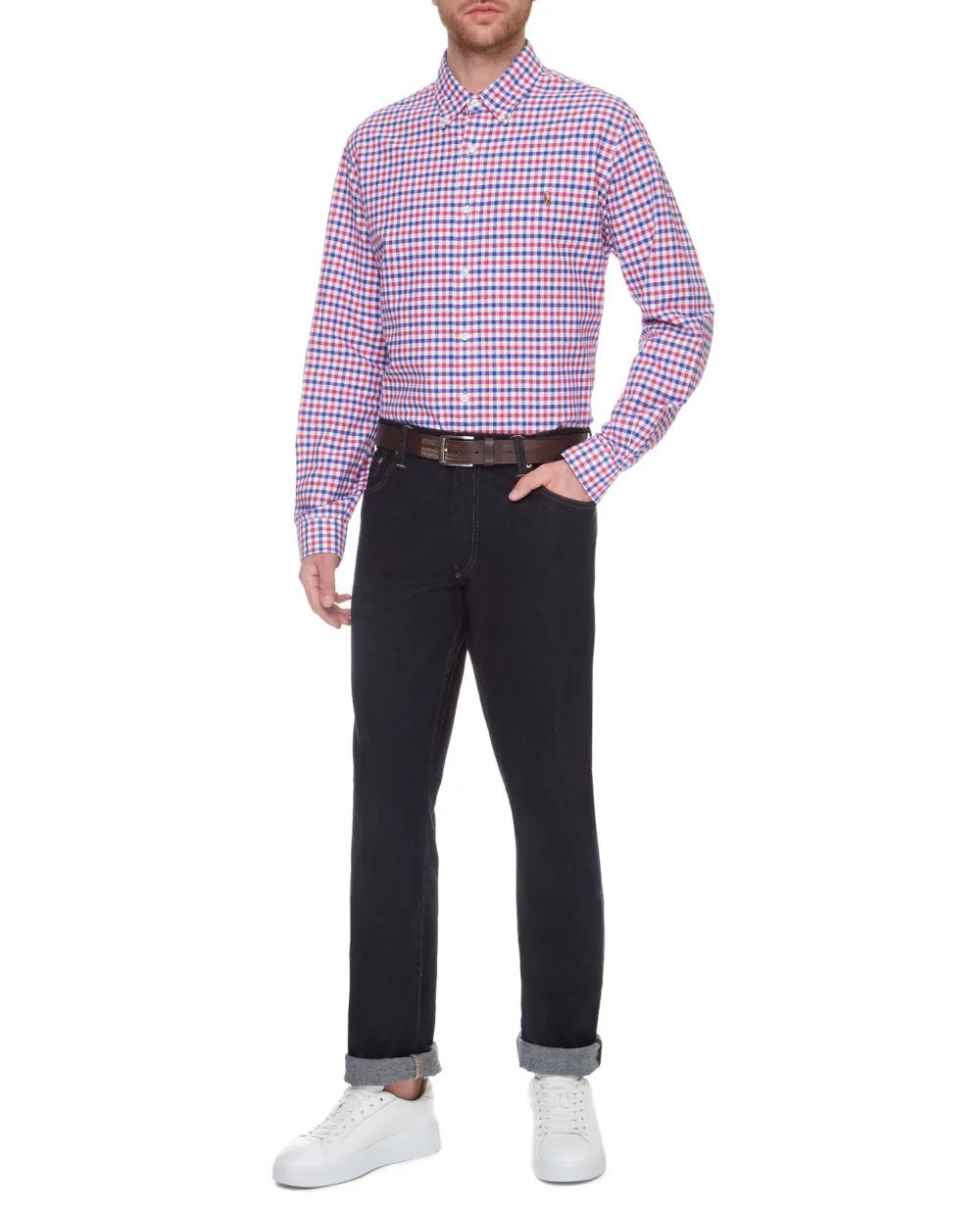 Рубашка Polo Ralph Lauren 729249010, разноцветный цвет • Купить в интернет-магазине Kameron