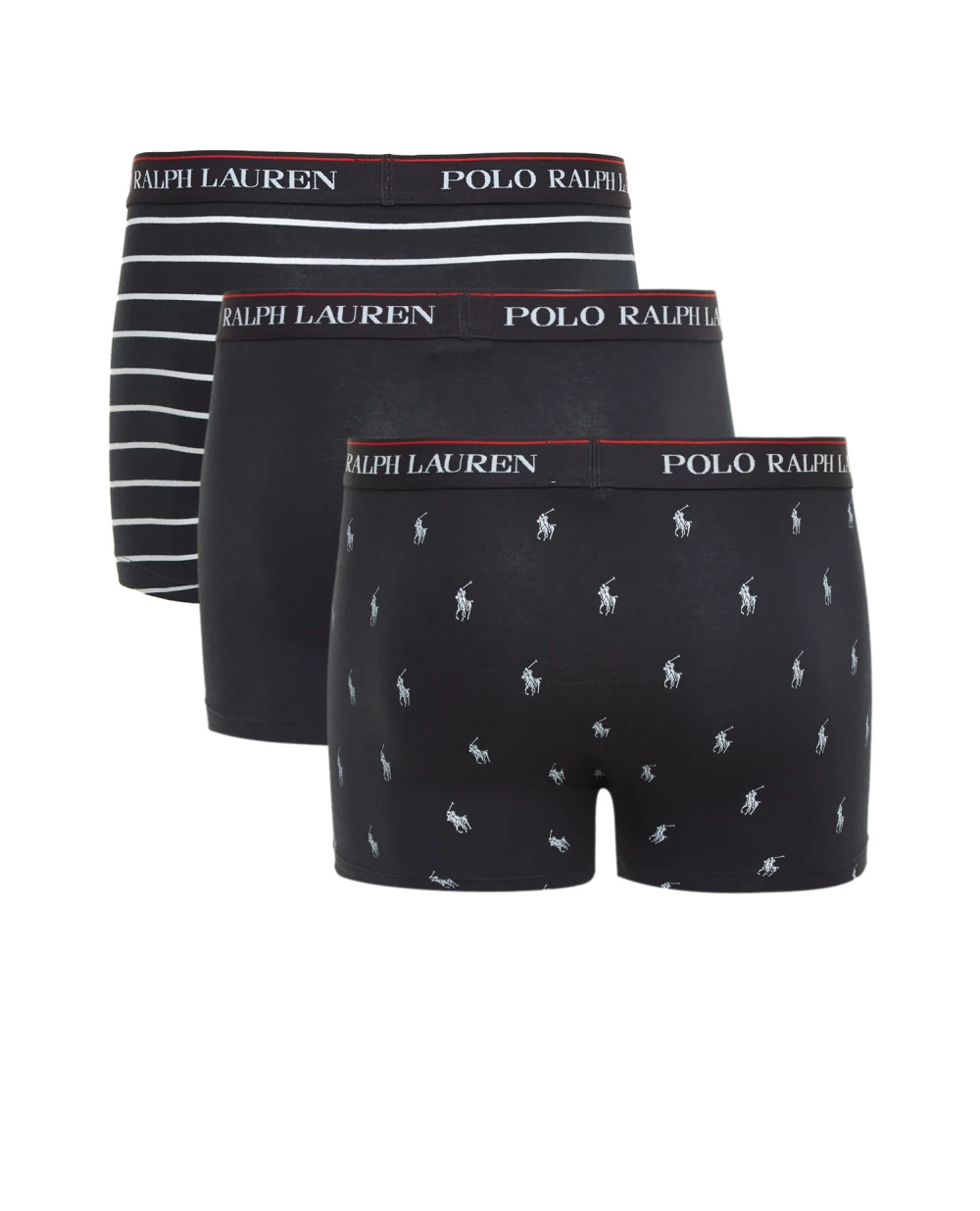 Боксери (3 шт) Polo Ralph Lauren 714830299009, чорний колір • Купити в інтернет-магазині Kameron