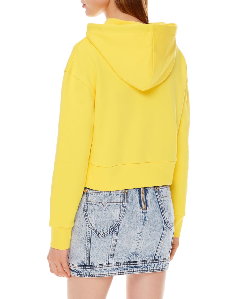 Худи Balmain VF13792B010, желтый цвет • Купить в интернет-магазине Kameron