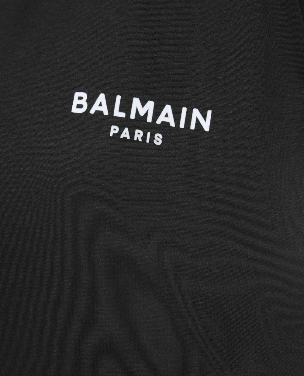 Футболка Balmain WF1EE005B013, черный цвет • Купить в интернет-магазине Kameron