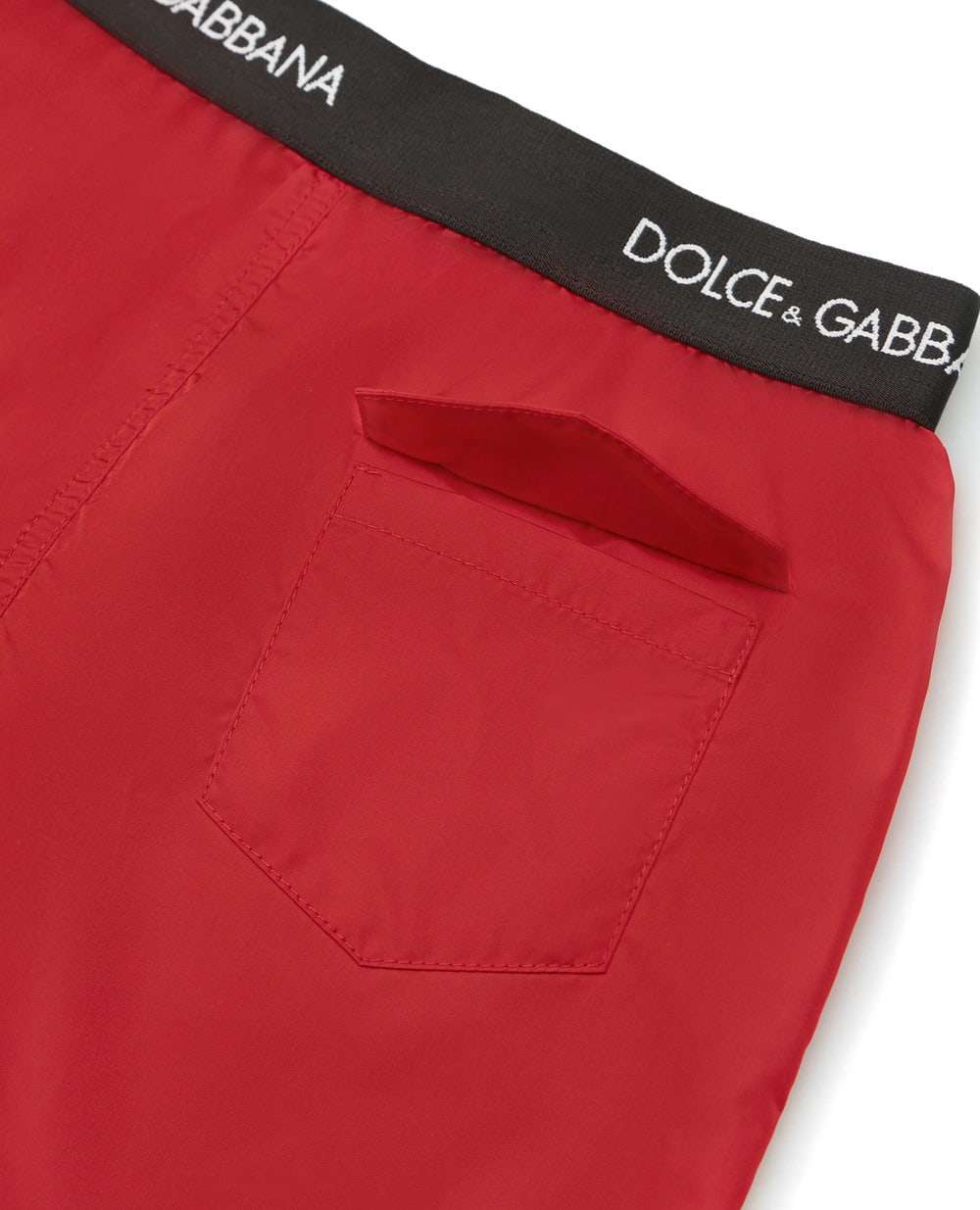 Детские плавательные шорты Dolce&Gabbana Kids L4J831-G7A6C-B, красный цвет • Купить в интернет-магазине Kameron