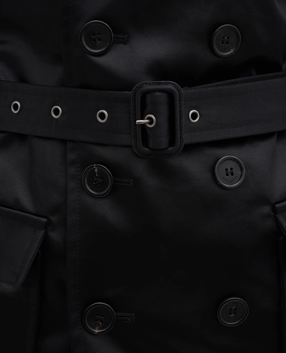 Жакет Saint Laurent 778548-Y3C76, чорний колір • Купити в інтернет-магазині Kameron