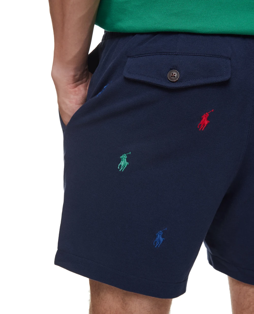 Шорты Polo Ralph Lauren 710842917001, синий цвет • Купить в интернет-магазине Kameron