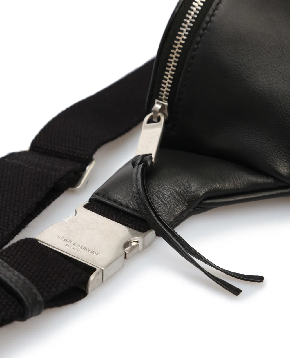 Поясная сумка Saint Laurent 505671-0X52E-, черный цвет • Купить в интернет-магазине Kameron