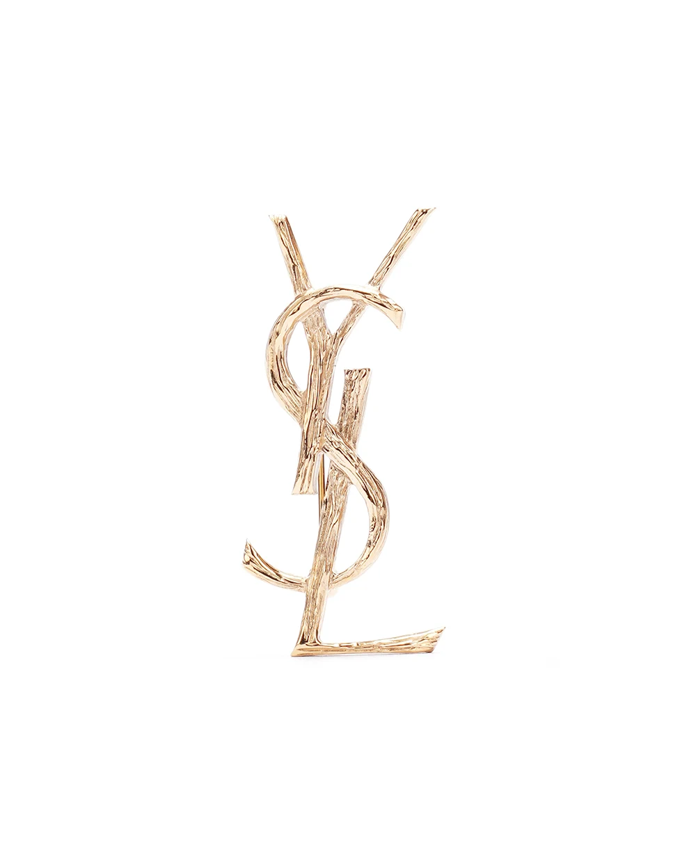 Брошь Saint Laurent 748486-Y1500, золотой цвет • Купить в интернет-магазине Kameron