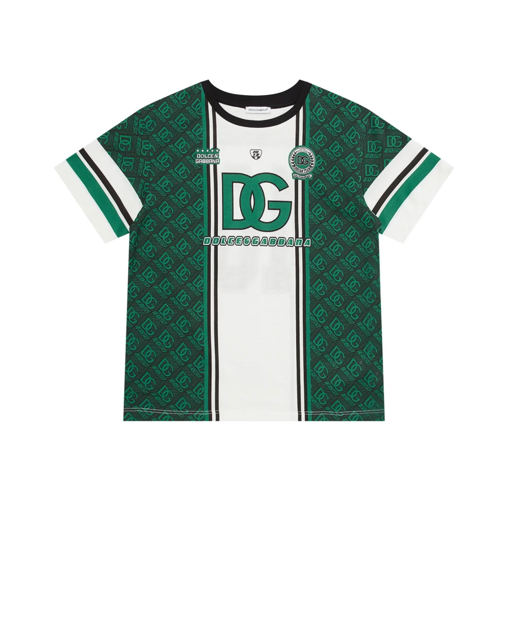 Детская футболка Dolce&Gabbana Kids L4JTEH-G7HWS-B, зеленый цвет • Купить в интернет-магазине Kameron