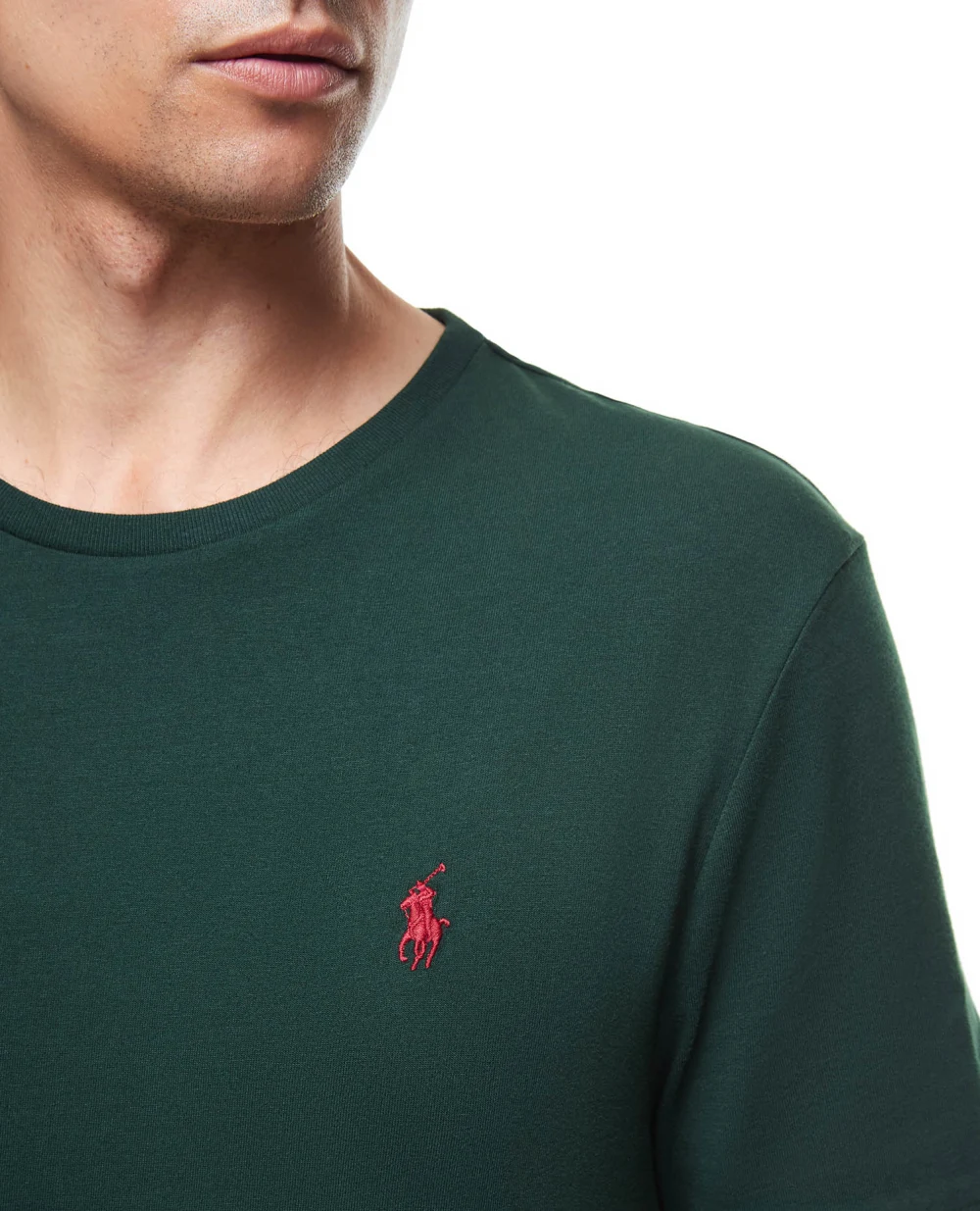 Футболка Polo Ralph Lauren 710671438191, зеленый цвет • Купить в интернет-магазине Kameron