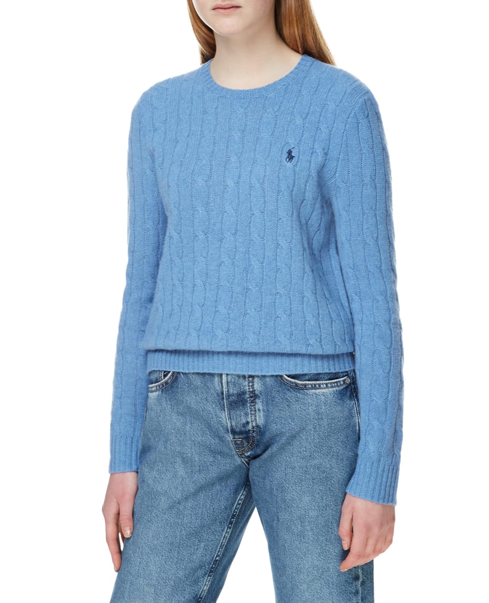Свитер Polo Ralph Lauren 211875831001, голубой цвет • Купить в интернет-магазине Kameron