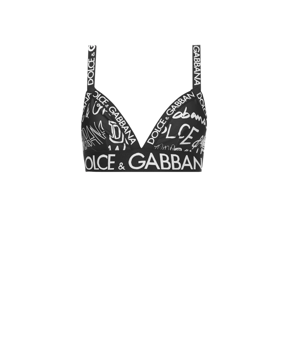 Бюстгальтер Dolce&Gabbana O1C33T-FSGXL, черный цвет • Купить в интернет-магазине Kameron