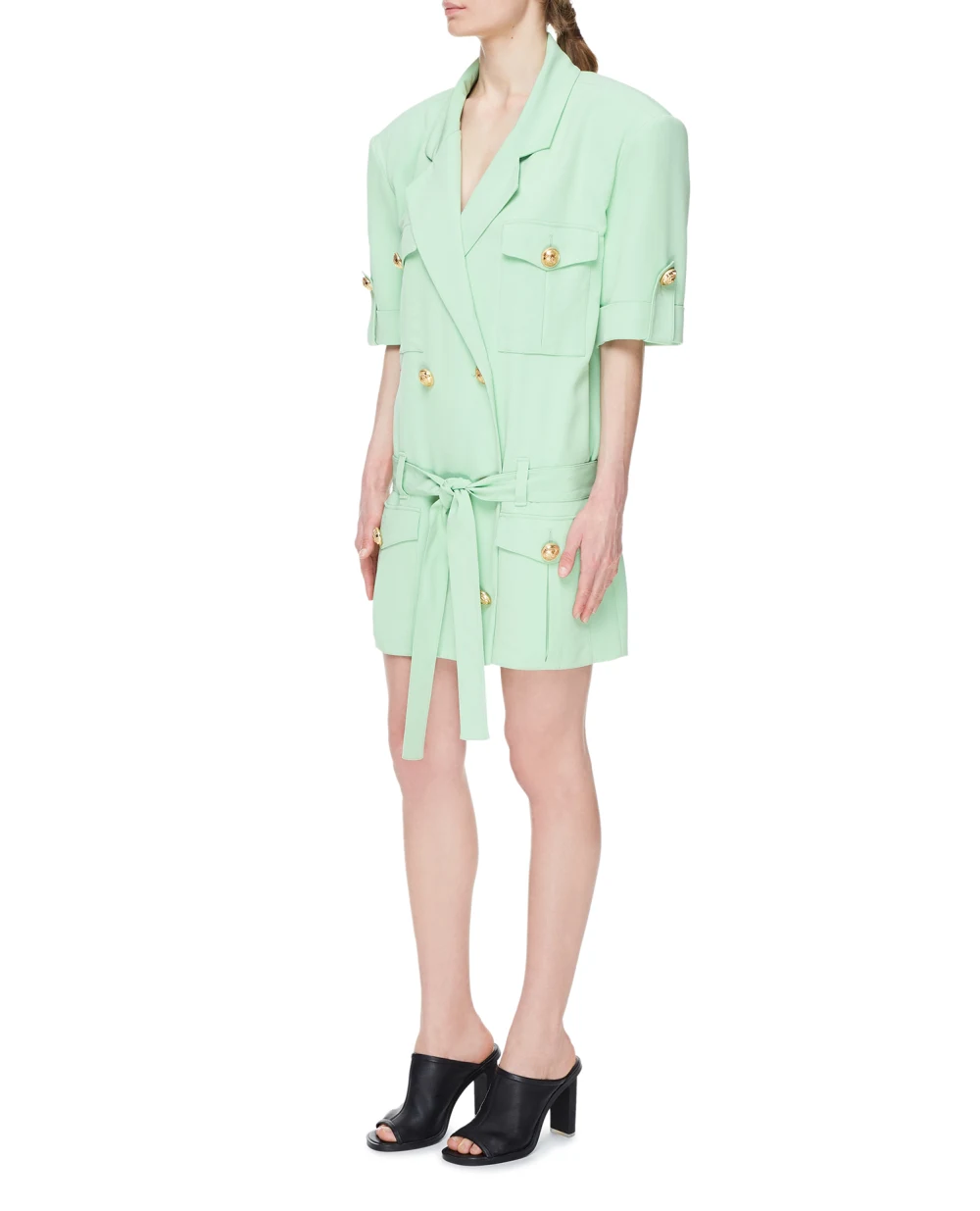 Платье Balmain VF16151V089, салатовый цвет • Купить в интернет-магазине Kameron