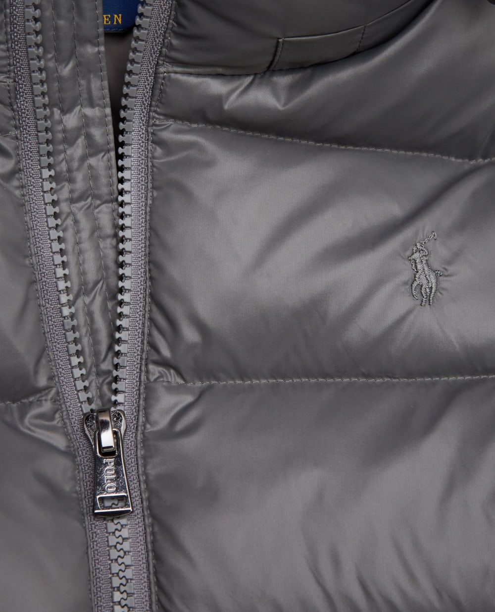 Пуховик Polo Ralph Lauren Kids 312701173005, серый цвет • Купить в интернет-магазине Kameron
