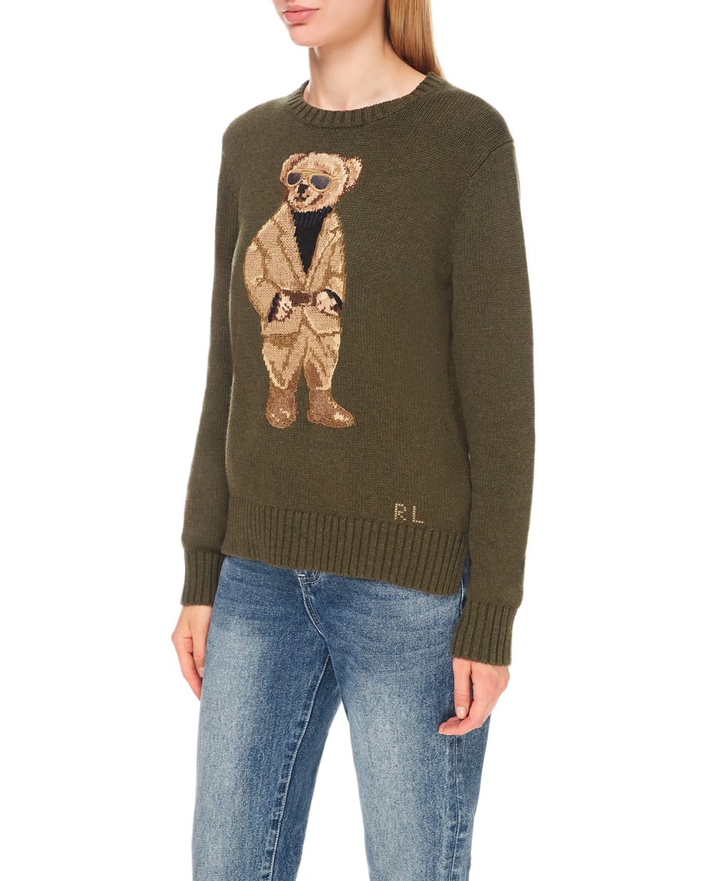 Свитер Polo Ralph Lauren 211839022001, зеленый цвет • Купить в интернет-магазине Kameron