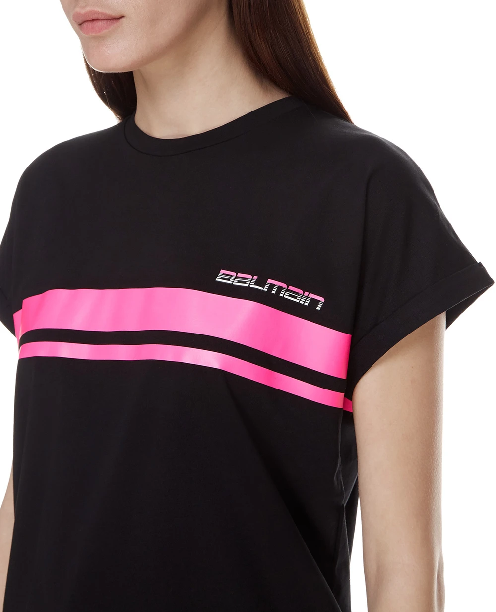 Футболка Balmain WF2EF010B099, черный цвет • Купить в интернет-магазине Kameron