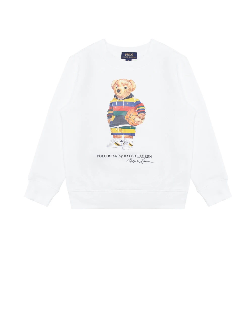 Свитшот Polo Ralph Lauren Kids 321870947001, белый цвет • Купить в интернет-магазине Kameron