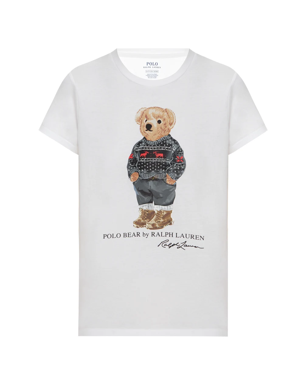 Футболка Polo Ralph Lauren 211846851001, белый цвет • Купить в интернет-магазине Kameron