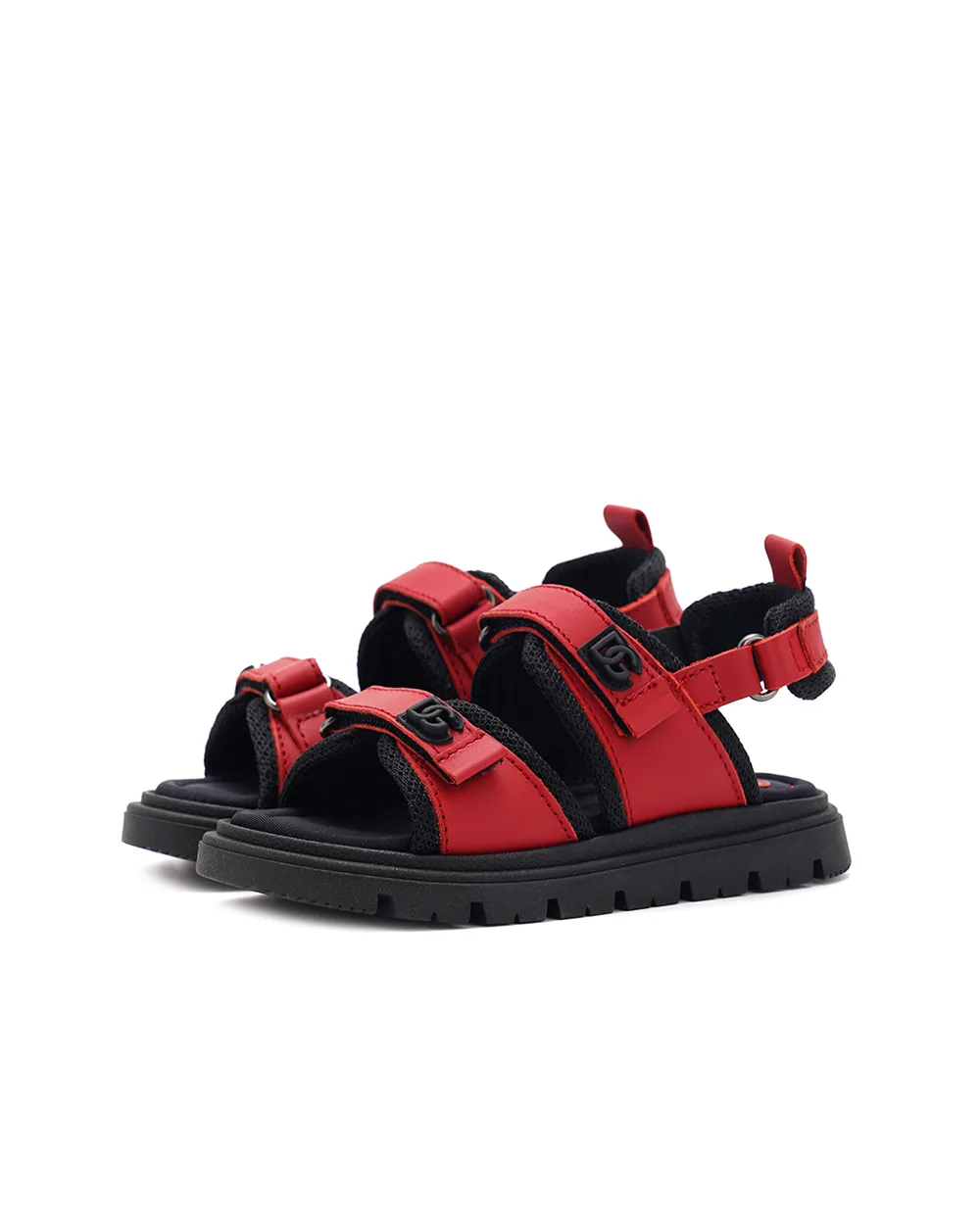 Детские сандалии Dolce&Gabbana Kids DL0069-AQ790, красный цвет • Купить в интернет-магазине Kameron