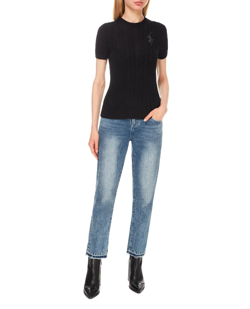 Джемпер Polo Ralph Lauren 211839006001, черный цвет • Купить в интернет-магазине Kameron
