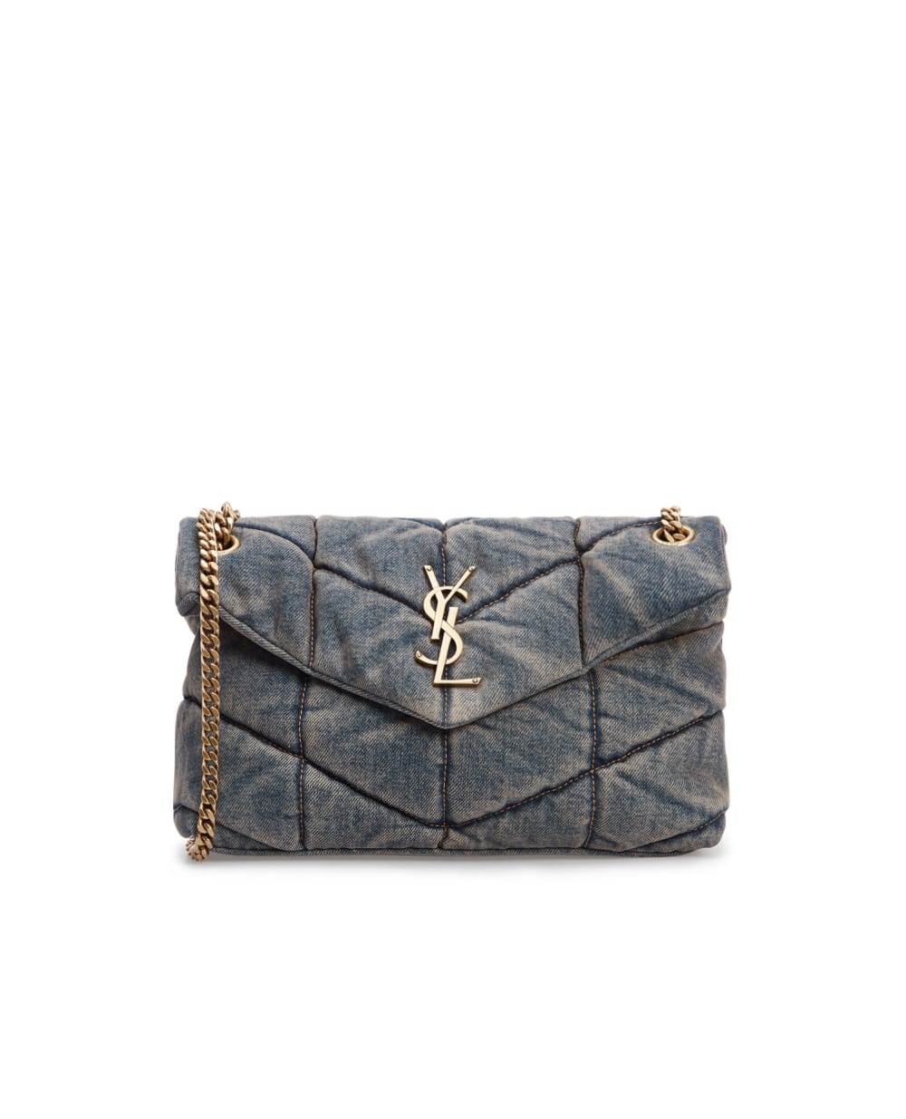 Сумка Loulou Saint Laurent 577476-2PT67, синий цвет • Купить в интернет-магазине Kameron