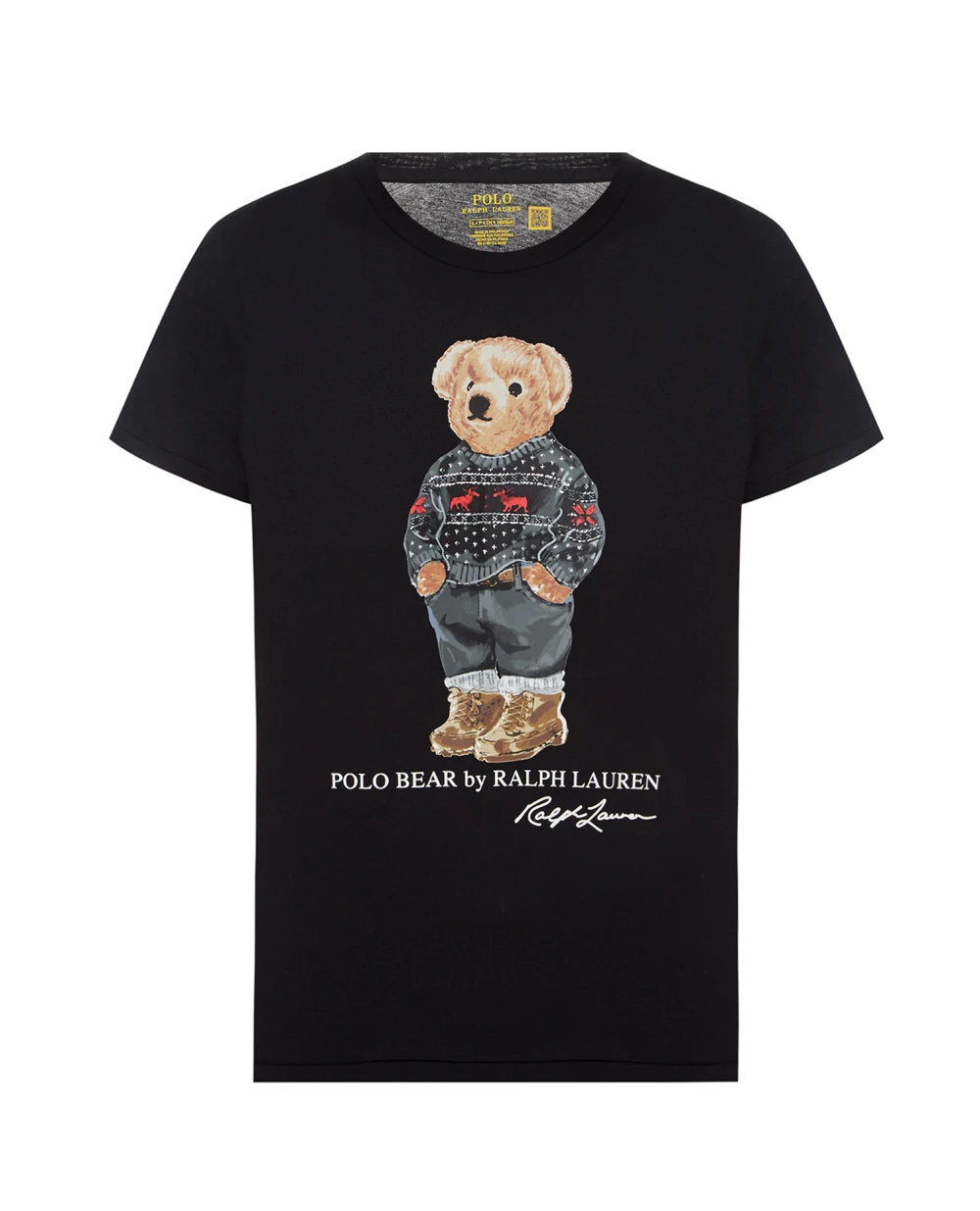 Футболка Polo Ralph Lauren 211846851002, черный цвет • Купить в интернет-магазине Kameron