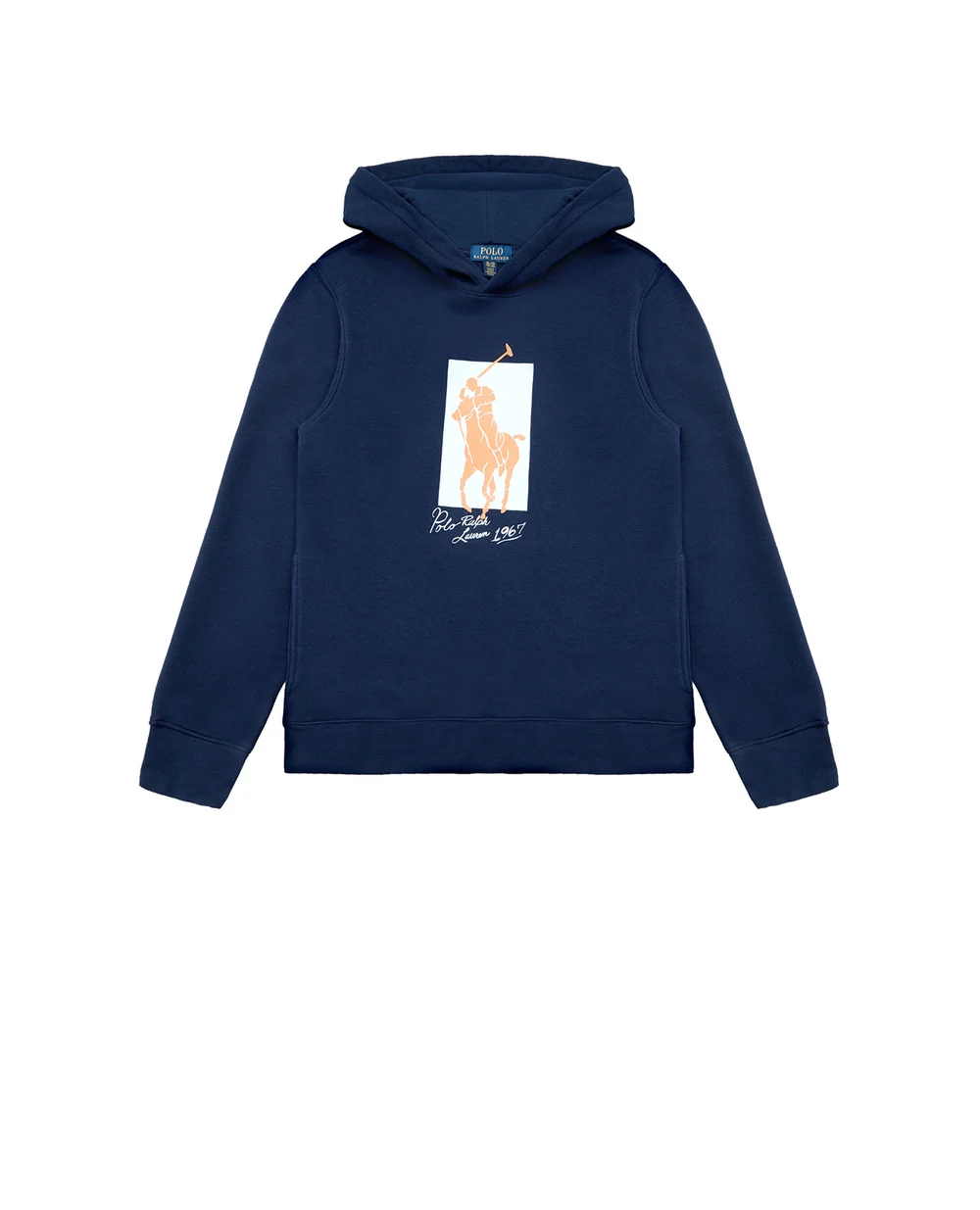 Детское худи Polo Ralph Lauren Kids 322858942001, синий цвет • Купить в интернет-магазине Kameron